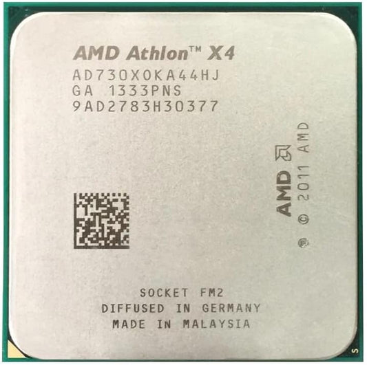 AMD Athlon X4 730 2.8 GHz Quad-Core CPU Processor AD730XOKA44HJ Socket FM2 NO FAN