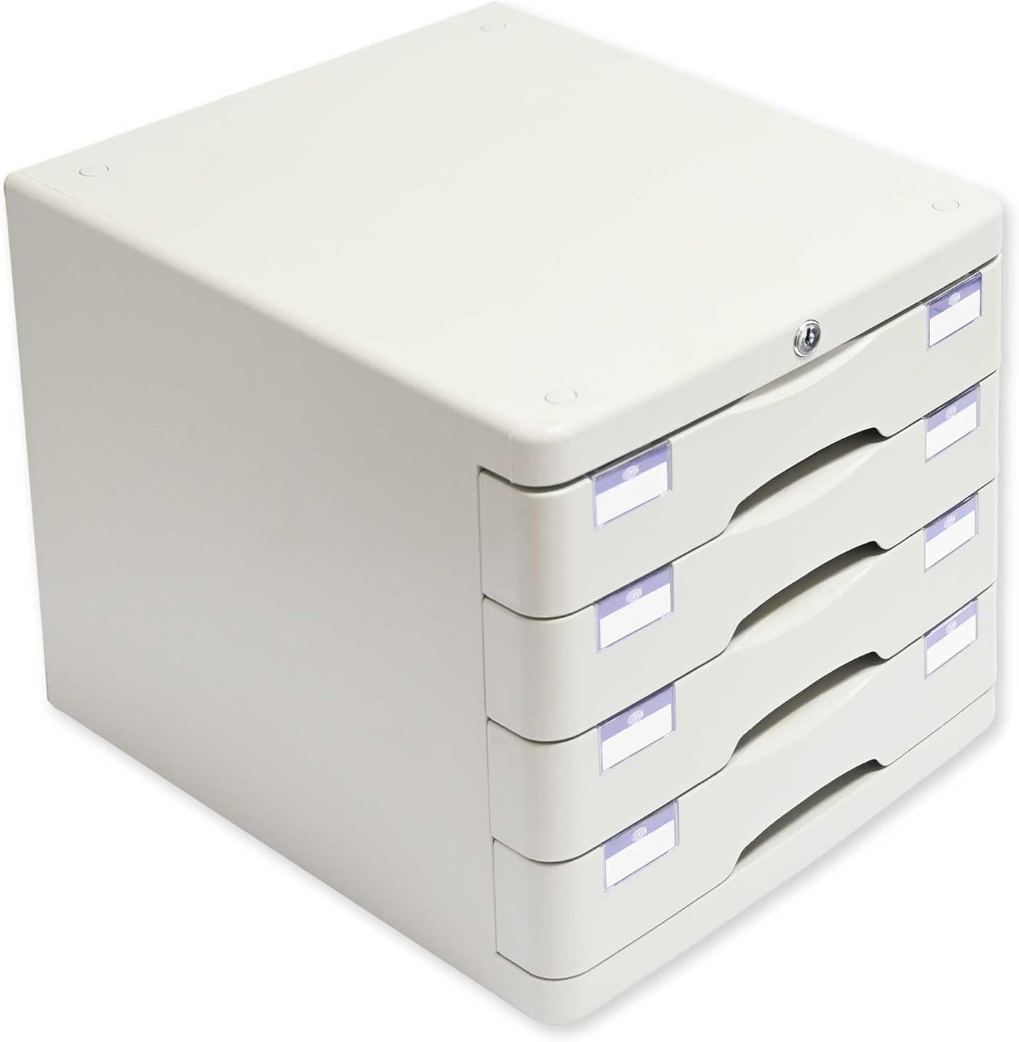 FIS File Cabinet (Plastic) With key, 4 Drawers - FSOTUS-21AK