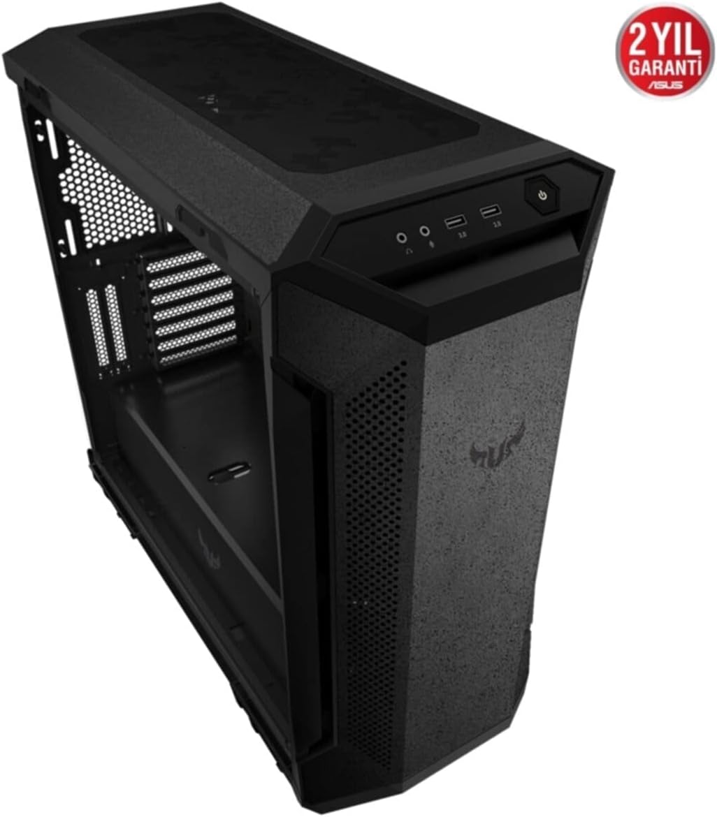 ASUS ROG Z11 Mini-ITX/DTX Gaming Case with Patented 11° Tilt Design, Compatible with ATX Power Supply,3-Slot Graphics, Front I/O USB 3.2 Gen 2 Type-C, 2x USB 3.2 Gen 1 Type-A and ARGB Control Button