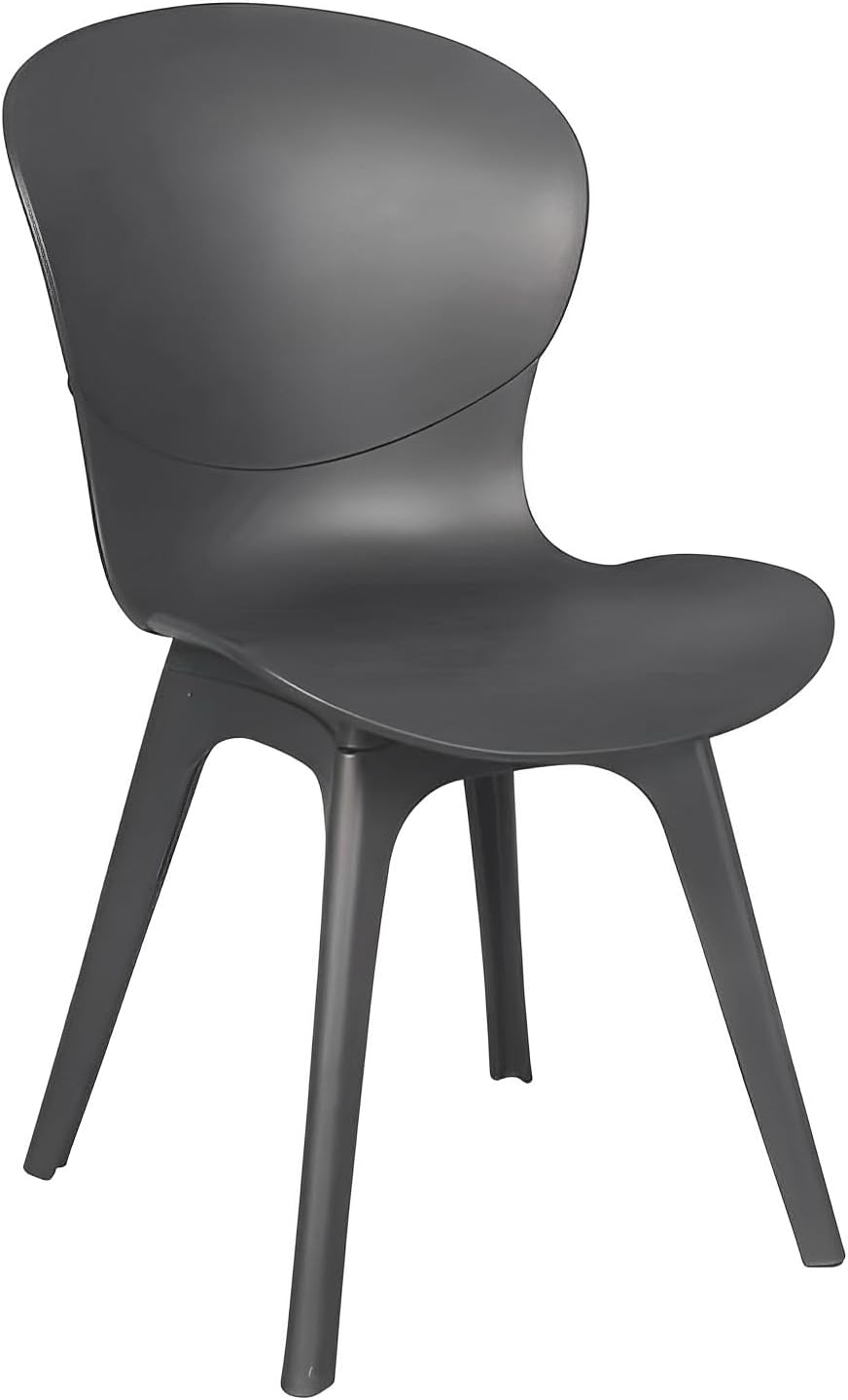 Dining Chair,Premium Plastic Chair,Stylish and Comfortable Seating Room Chair,for Kitchen, Dining, Bedroom, Living Room (four chairs)