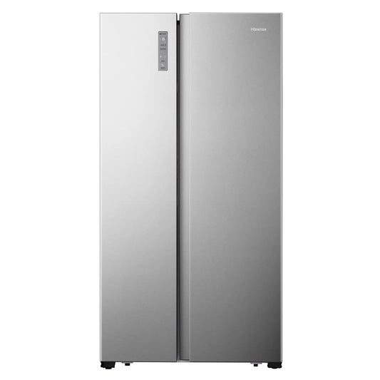 Hisense 670 Liter Refrigerator Side By Side A+ Energy Efficiency Silver Model RS670N4ASU -1 Years Full & 5 Years Compressor Warranty.