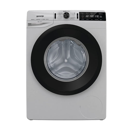 Gorenje 9 Kg Fully Automatic Front Load Washing Machine, 1600 RPM, Made in Solvenia, Silver, WA946AS"Min 1 year manufacturer warranty"