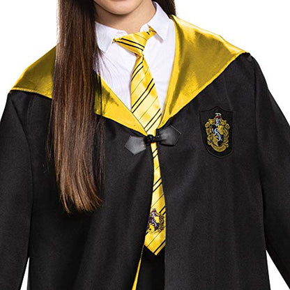 DISGUISE Harry Potter Robe, Deluxe Wizarding World Hogwarts House Themed Robes for Adults, Movie Quality Dress Up Costume Accessory, Black