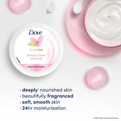 Dove Body Love Body Milk Lotion, for dry skin, Essential Care, for long lasting smooth and radiant skin, 400ml pack may vary