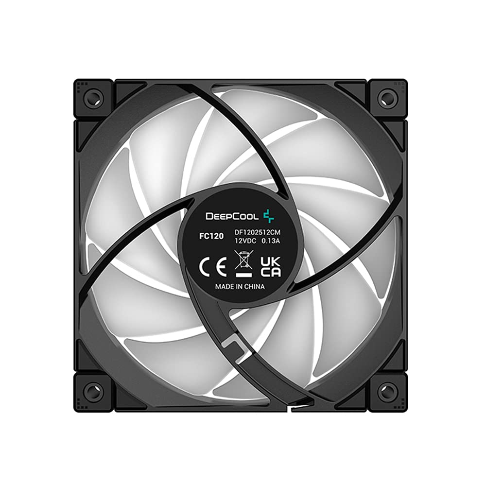 Deepcool Cooling Fan RF120 3 in 1 (RGB LED lights) Case fan 120 x 120 x 25 mm