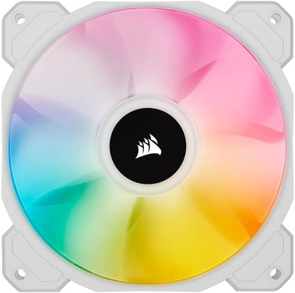 Corsair Cooling Fan SP Series SP120 RGB ELITE 120mm RGB LED Fan with AirGuide, Triple Pack