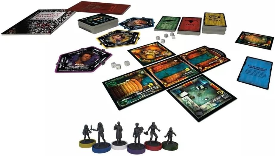 Hasbro Gaming Avalon Hill Betrayal at The House on The Hill 3rd Edition Cooperative Board Game, Ages 12 and Up, 3-6 Players, 50 Chilling Scenarios