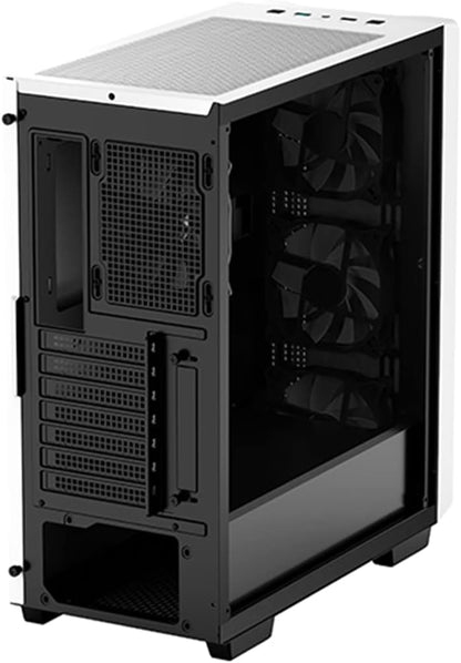 Deepcool MID TOWER CASE CG560 Side window Black MidTower Power supply included No