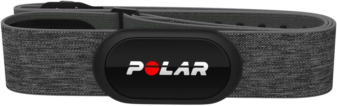 Polar H10 Heart Rate Monitor – ANT+, Bluetooth - Waterproof HR Sensor with Chest Strap - Built-in memory, Software updates - Works with Fitness apps, Cycling computers, Black, M-XXL