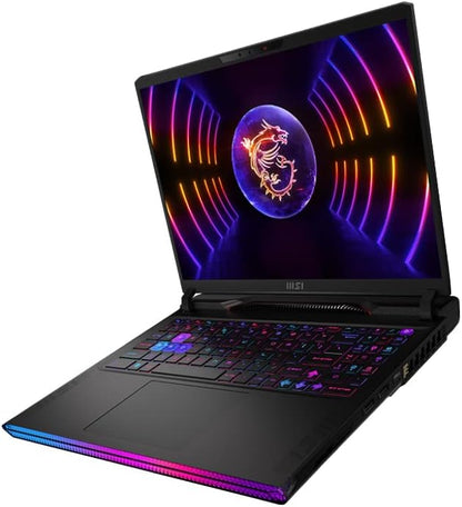 MSI GE68HX Raider 16" Gaming Laptop - Intel Core i9-13950HX - 32GB RAM - 1.0TB SSD - GeForce RTX 4060-144HZ FHD+ (1920 x 1200) - Windows 11 Home - Kuulpal HDMI Cable - CaveHubs