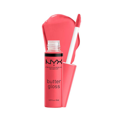 NYX PROFESSIONAL MAKEUP Butter Gloss, Strawberry Parfait, 0.27 Ounce
