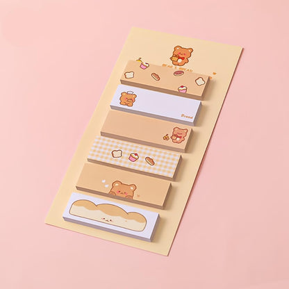 Sweet seven 1440 Pcs Cute Girl Animal Sticky Notes - Kawaii Animal Pattern Adhesive Sticker Memo Pad for School Supplies - Stationery Decoration