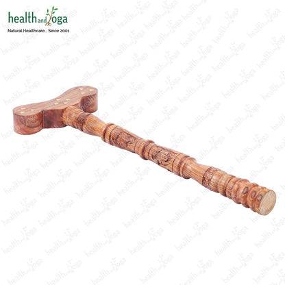 Yoga Danda - Wooden Staff - for Improved Breath flow in Nostrils and for Yoga Practices