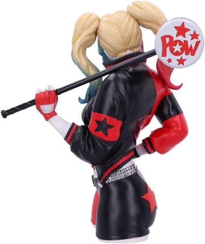 Nemesis Now Officially Licensed Harley Quinn Bust, Red, 30cm