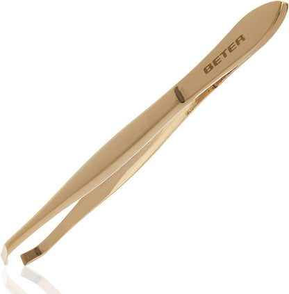 Beter Golden Crab Tip Tweezers For Hair Removal Or Eyebrow Shaping