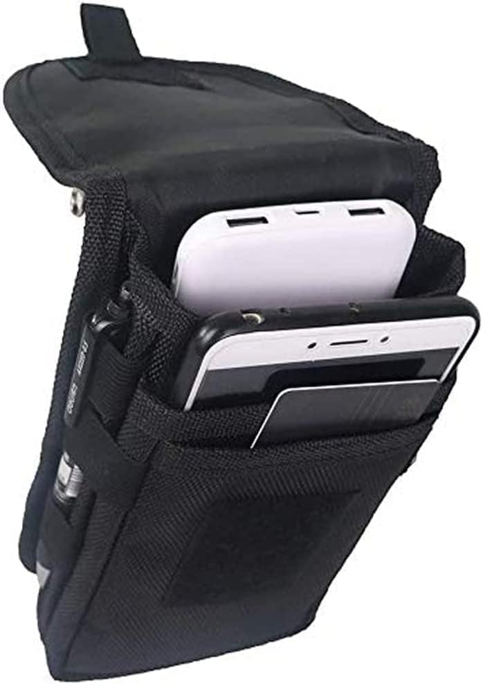 AMERTEER Multi-Purpose Smartphone Pouch: Tactical Phone Holster with Belt Loop - Ideal for Men's Waist Pocket, Hiking, and Rescue