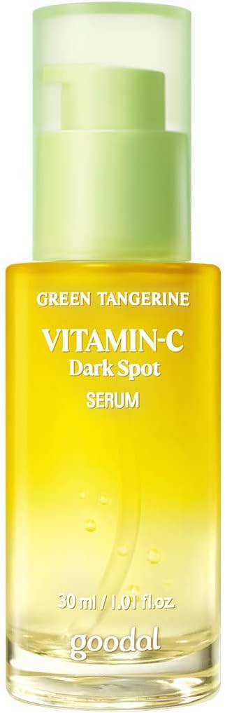 Goodal Green Tangerine Vitamin C Dark Spot Facial Serum+ for Sensitive Skin | Dark Spot Treatment, Anti-Aging, Acne Scars, Fine Lines, Hyperpigmentation, and Dark Circles (Kit)