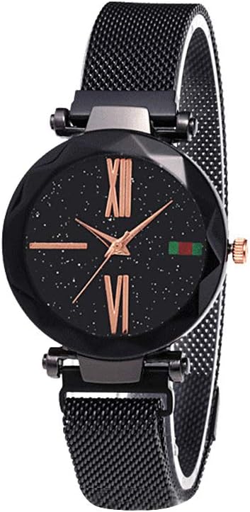 Joleritc Women Fashion Elegant Luxury Starry Sky Quartz Watch Lady Band Jewelry Wristwatch