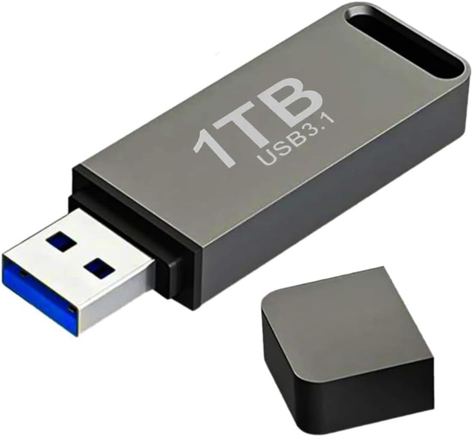 1 TB USB 3.1 Pen Drive - High Speed USB Drive Memory Stick Ultra Large Data USB Stick 1000GB Storage - Waterproof Jump Drive Pen Flashdrive