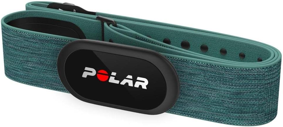 Polar H10 Heart Rate Monitor – ANT+, Bluetooth - Waterproof HR Sensor with Chest Strap - Built-in memory, Software updates - Works with Fitness apps, Cycling computers, Black, M-XXL