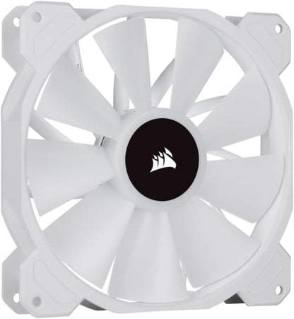 Corsair SP Series, SP120 RGB ELITE, 120mm RGB LED Fan with AirGuide, Single Pack, BLACK