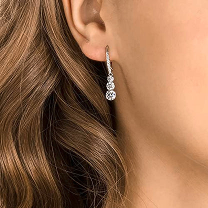 Swarovski Attract Trilogy Crystal Necklace and Earrings Jewelry Collection