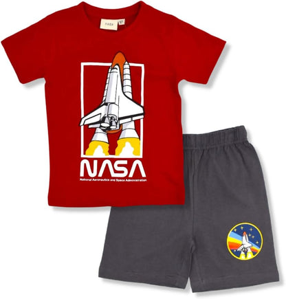 NASA Boys short and T- shirt set - Pierre Donna kids cotton T-shirt and short pajama set