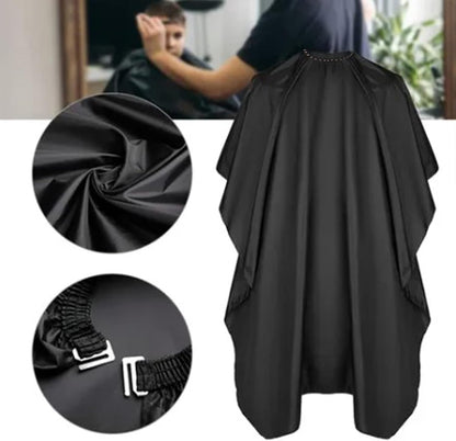 Barber Cape, Professional Hair Cutting Cape, Nylon Waterproof Salon Barber Cape, Breathable Anti Static Haircut Kit Hairdressing Apron, Hair Cutting Accessories for Barbershop