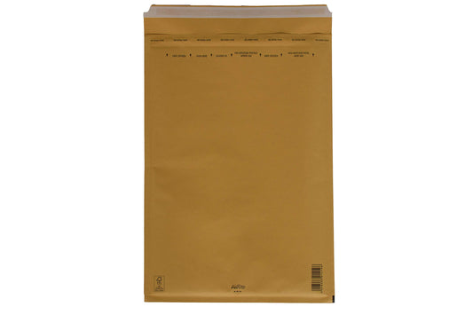 SmithPackaging A3 Bubble Padded Envelopes, Gold, 300mm x 445mm, Pack of 5