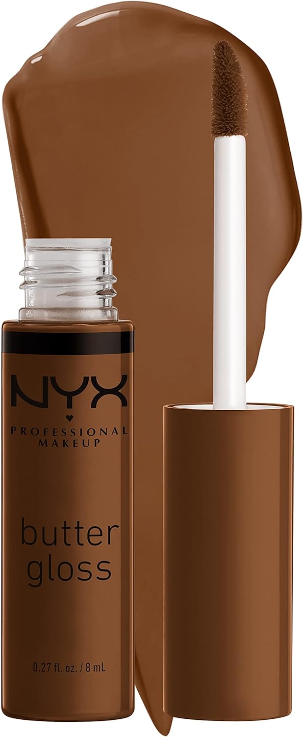 NYX PROFESSIONAL MAKEUP Butter Gloss, Strawberry Parfait, 0.27 Ounce