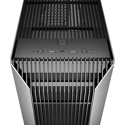 Deepcool MID TOWER CASE CG560 Side window Black MidTower Power supply included No