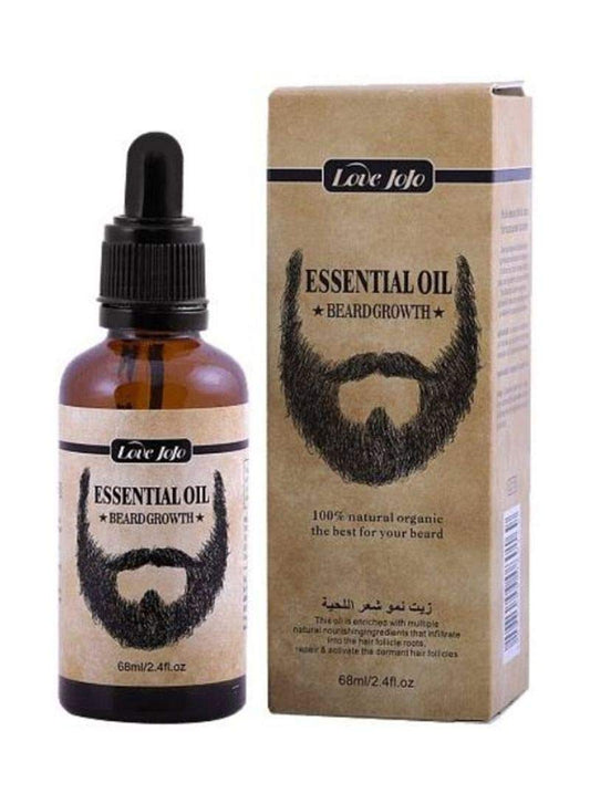 Love Jojo Organic Beard Growing Essential Oil (68ml)