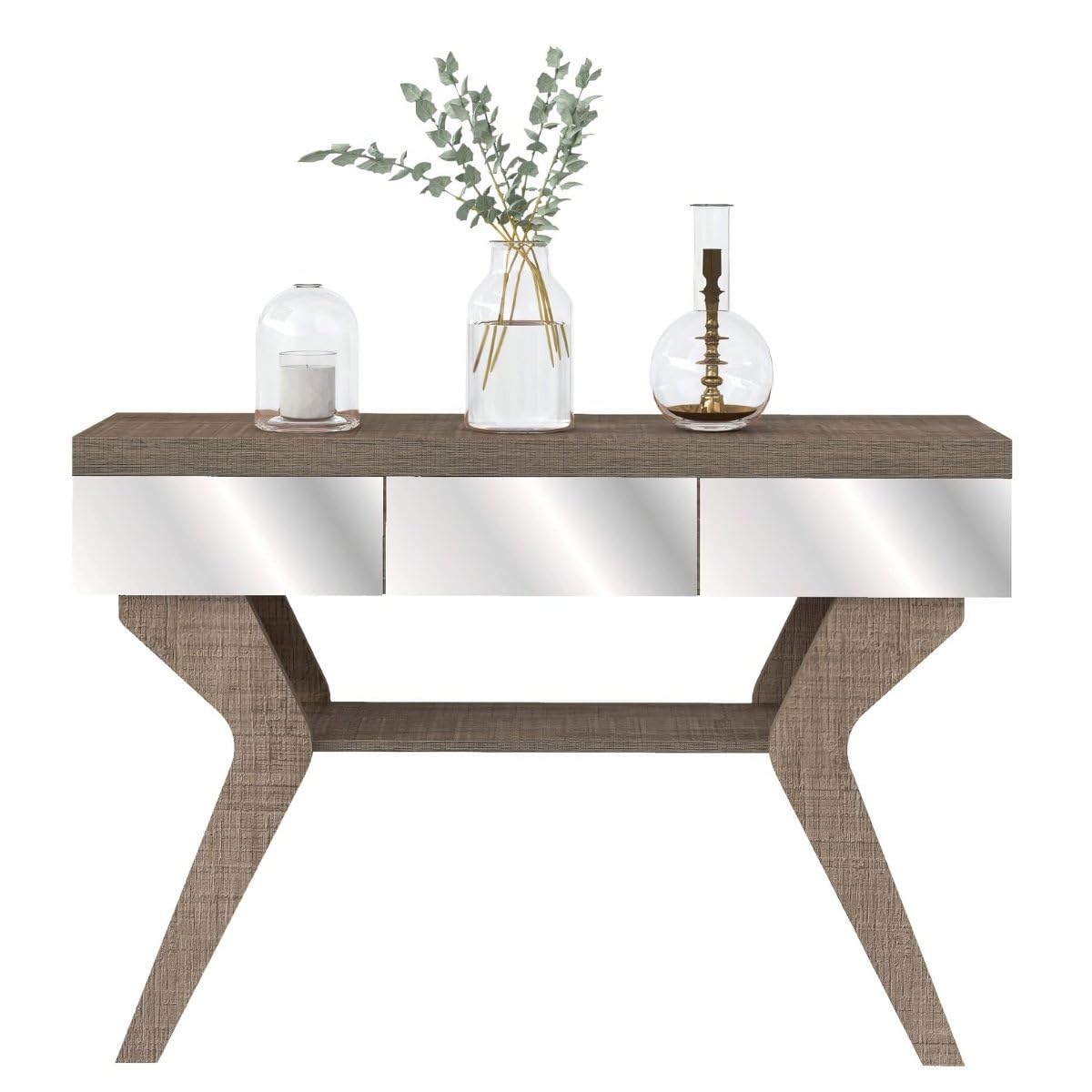 Artely Houston Console Table, Off White,W 120 cm X D 33 H 80