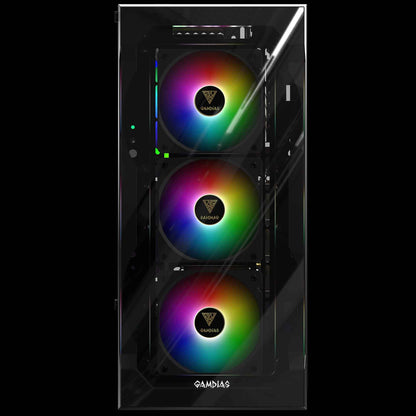 Game Sekret Apex Gaming PC, Ryzen 5 5500 Desktop Processor, RTX 3050 8GB OC GPU,16GB DDR4 Ram,1TB M.2 NVMe SSD, RGB 4 FAN Case-Black, Windows11 pro