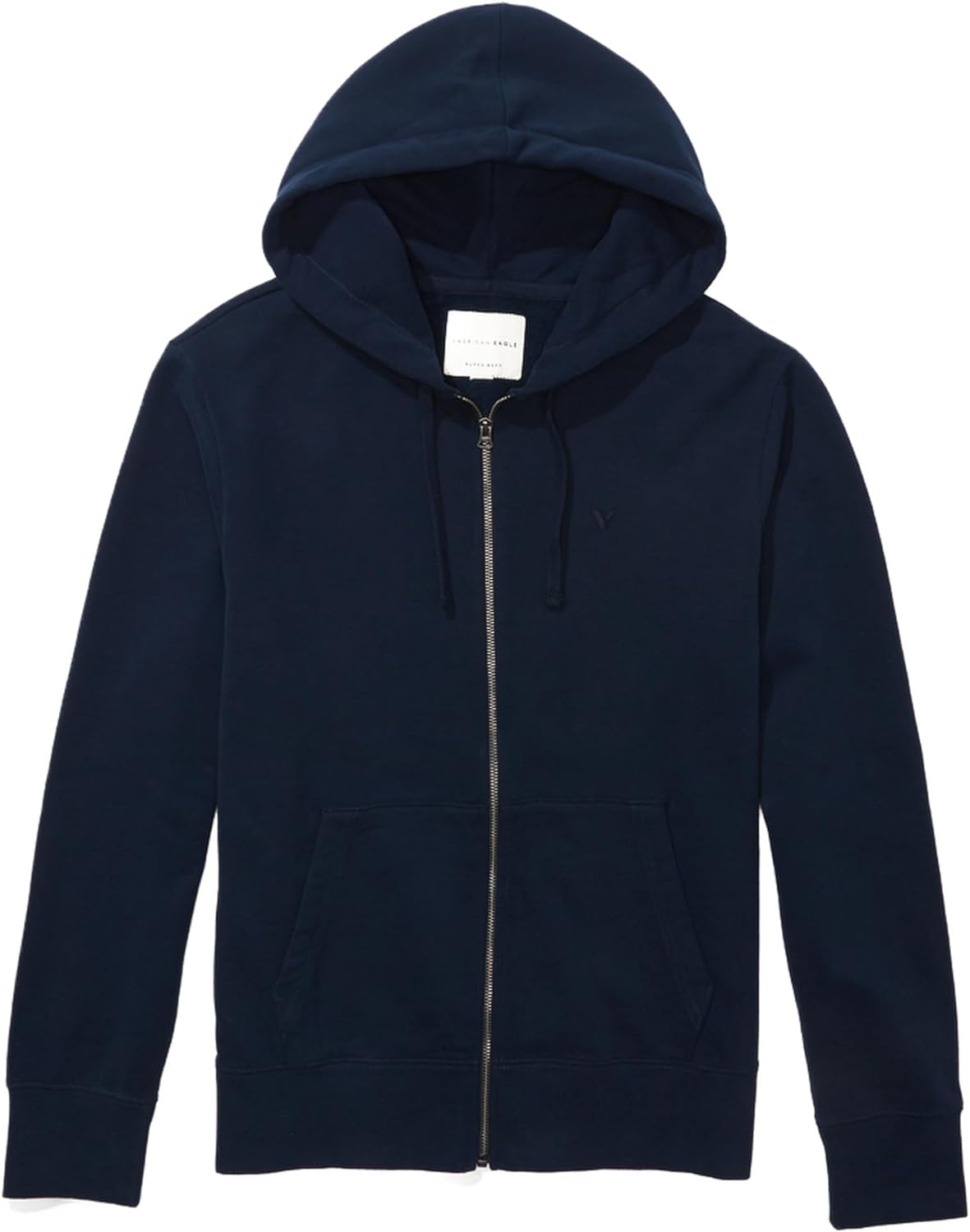 American Eagle Men's Fleece Zip-Up Hoodie