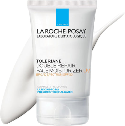 La Roche-Posay Toleriane Double Repair Moisturizer with SPF 30, 2.5 Fl oz