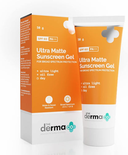 The Derma Co. The Derma Co Ultra Matte Sunscreen Gel with SPF 60