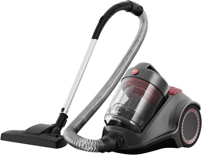 Hoover Power 7 Bagless Cyclonic Canister Vacuum Cleaner with HEPA Filter, Powerful Performance with 2400W for Home and Office, 4 Litre Large Capacity, Blue-Silver - HC84-P7A-ME