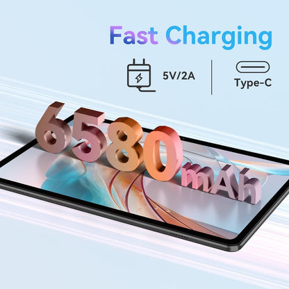 10.1 Inch Tablet Blackview Tab70WIFI Android 13 Tablets, WIFI 6 Tablet, 3+2GB RAM + 64GB, 6580mAh, 10W Fast Charging Android Tablet, Google GMS Certified, Bluetooth 5.0, Type C - Space Grey