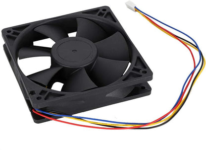 Cooling Fan, Automatic Speed Control PWM Cooling Fan, 4Pin Cooling Fan, for Extreme Heat Dissipation/Server Using