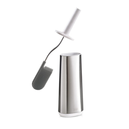 Joseph Joseph Toilet Brush With Slim Holder Flexible Anti-Drip