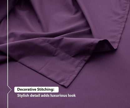 Firdous Bed Sheet Single Size Microfiber Sheet Set Breathable Single Sheets 2 Pcs Luxury Hotel Style Sheet Set Fitted Sheet 16” Deep Pockets Pillowcase Skin Friendly Fitted Sheet And Pillow cover