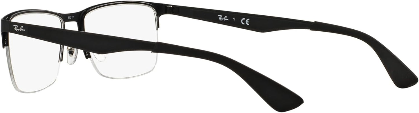 Ray-Ban RX6335 Rectangular Prescription Eyeglass Frames