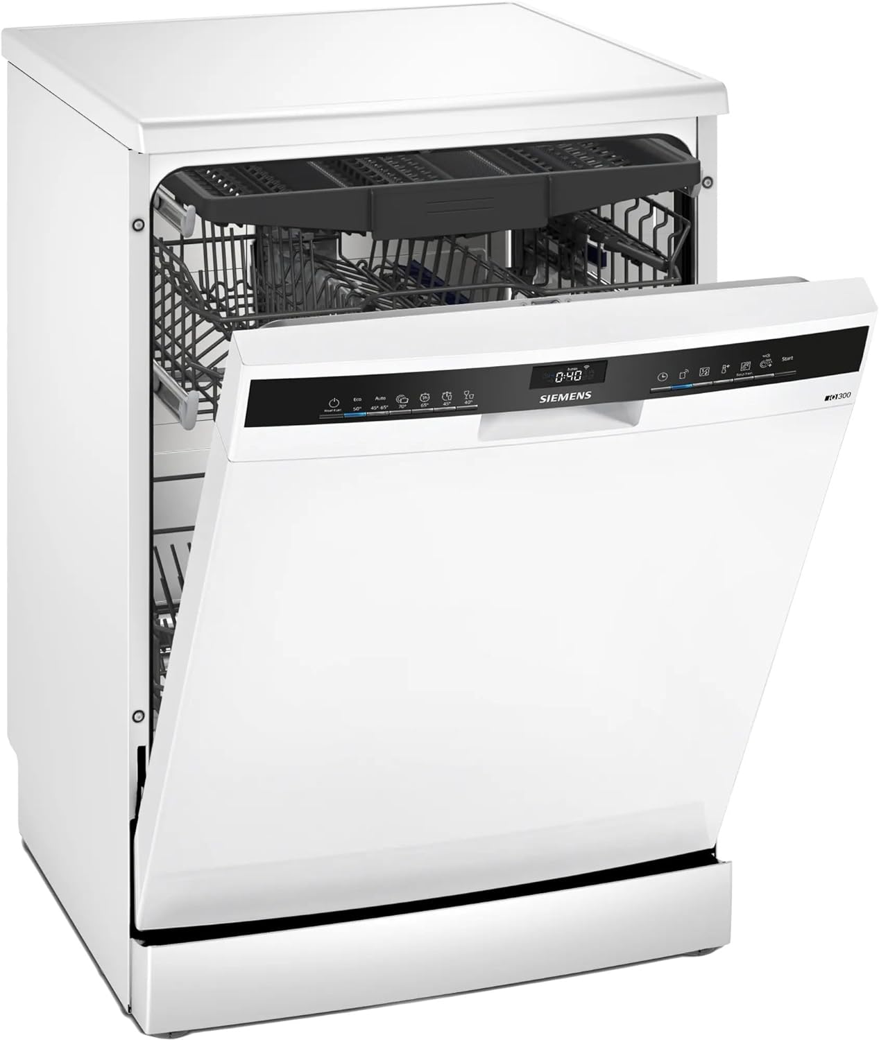 Siemens iQ300 free-standing dishwasher 60 cm White,SN23HW65MM