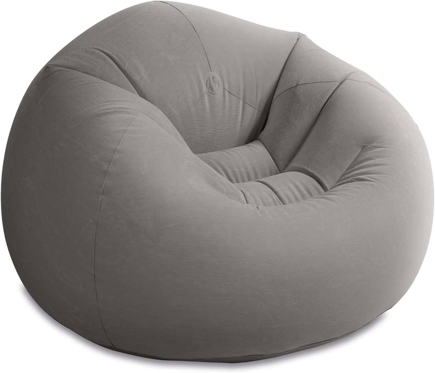 Intex Beanless Bag Chair, 68579Ep, Gray, H27 X W41 X D42 Inches