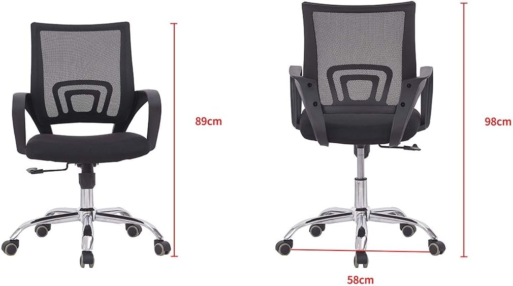 Gdf Galaxy Design Furniture Home Office Gaming Computer Laptop Swivel Lift High Mesh Chair Ergonomic 360 Degree, Black By Galaxy Design, Gdf Galaxy Design Furniture, Gdf-Mshchr-9050