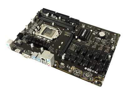 Biostar TB360-BTC PRO 2.0 Core i7/i5/i3 Intel 8th and 9th Gen LGA1151 B360 DDR4 12 GPU Mining Motherboard Upgraded Model