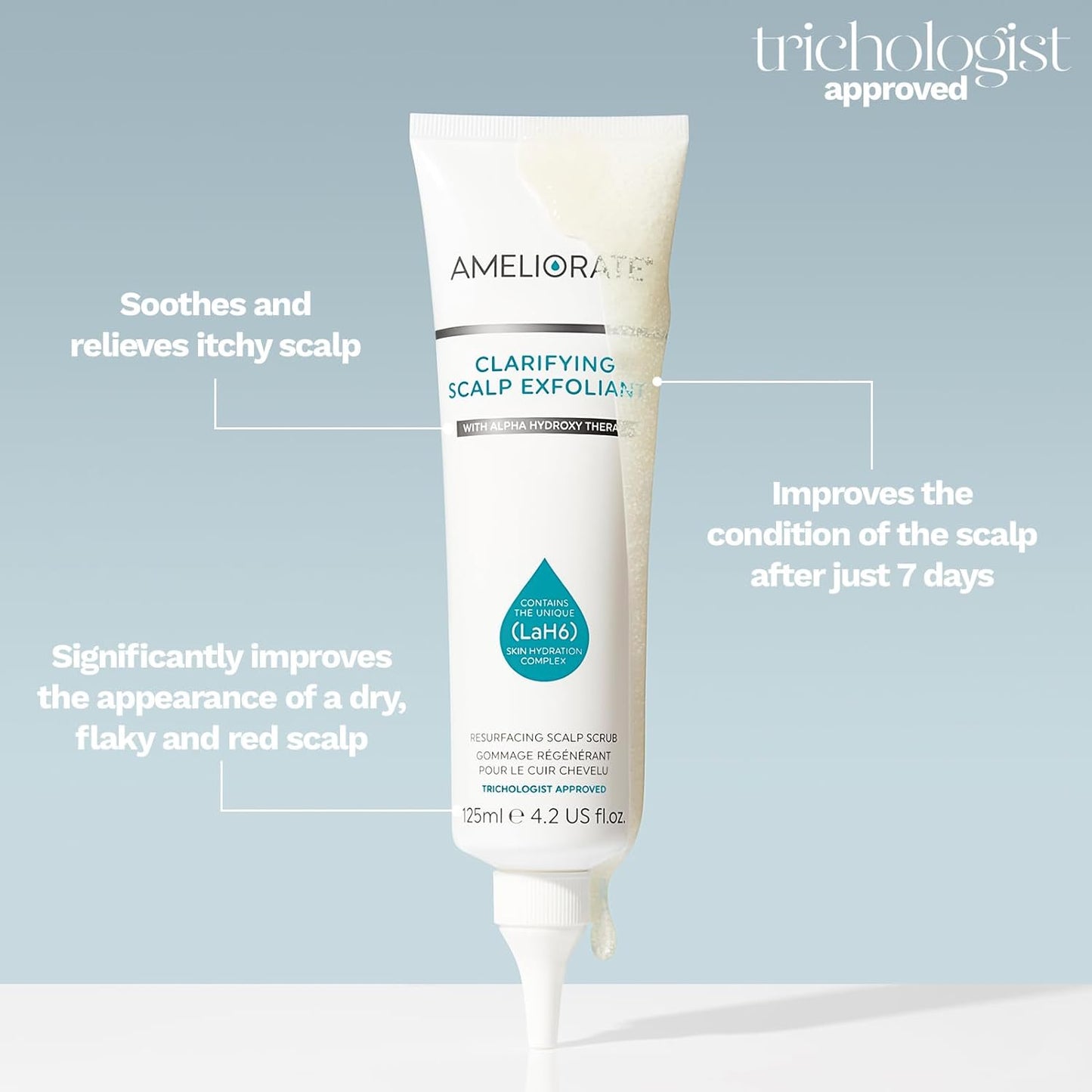 AMELIORATE Clarifying Scalp Exfoliant 125 ml (Packaging May Vary)