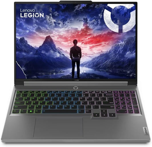 Lenovo Legion Slim 7 16IRH8 Gaming Laptop With AI Chip, 16"3.2K 165Hz Display, Intel Core i9-13900H, 32GB RAM, 1TB SSD, RTX 4060 8GB, Win11, RGB Eng-Arabic, 2Yr Premium Care, Storm Grey-[82Y30096AX]