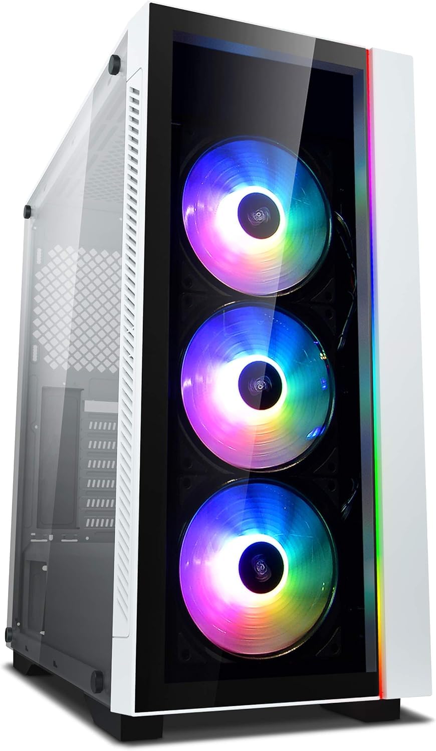 Game Sekret Gaming PC Desktop, Intel Core i5-11400 2.6 GHz, NVIDIA GeForce GTX 1650 4GB GDDR6,16GB DDR Ram, 512GB NVMe SSD, Window11 Pro (i5-11400 | RTX 1650 4GB | 16GB DDR4 | 512GB SSD, White)